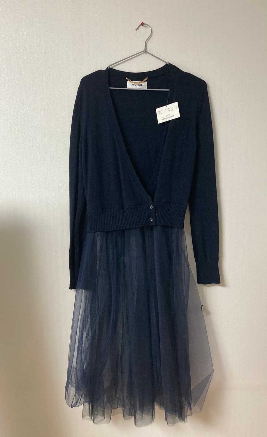 85) 새제품 뮤베일 튤 롱 원피스 상품이미지2