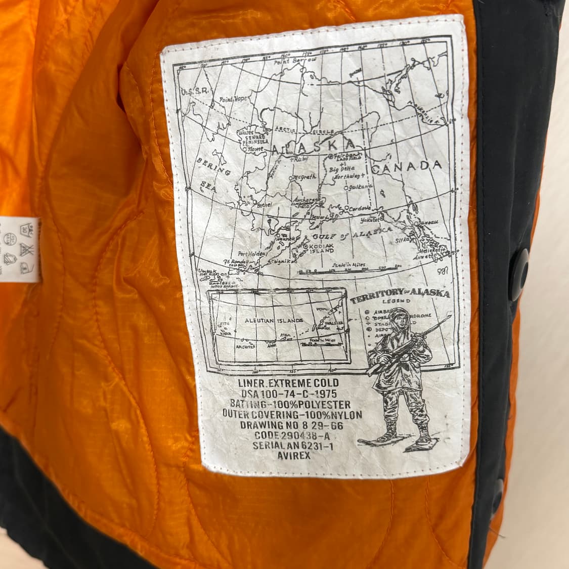 AVIREX m-65 필드자켓 상품이미지9