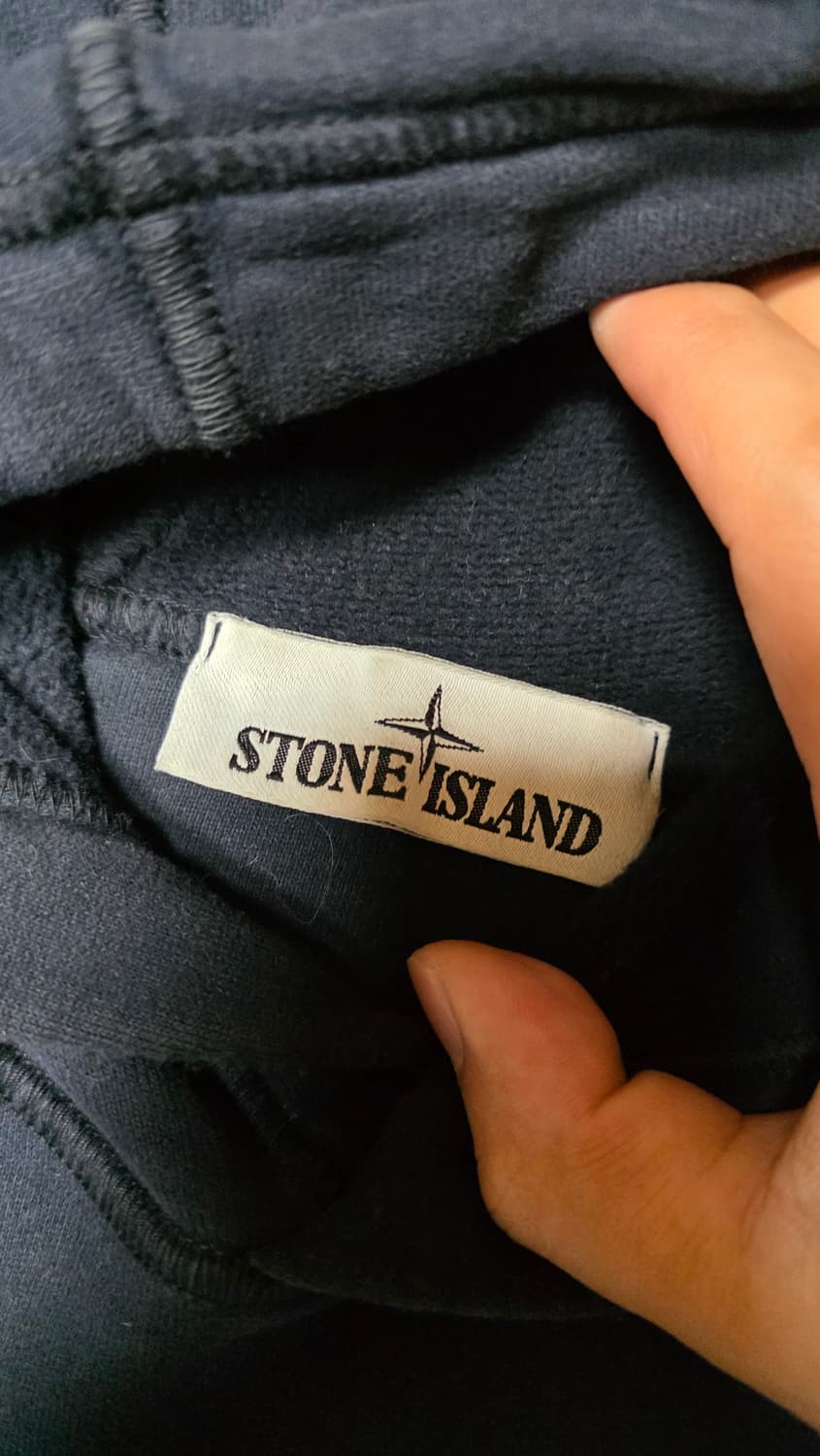 [m]스톤아일랜드 후드티 네이비 상품이미지4