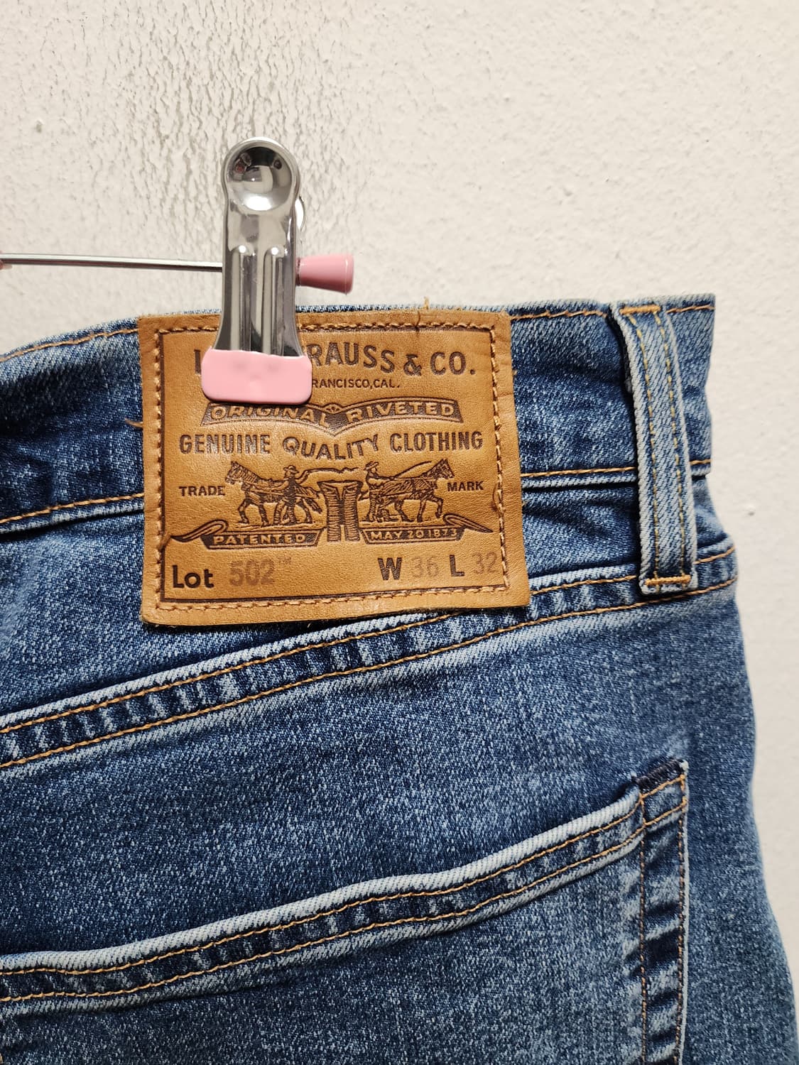 리바이스 502 빅E 프리미엄 데님 팬츠 상품이미지4