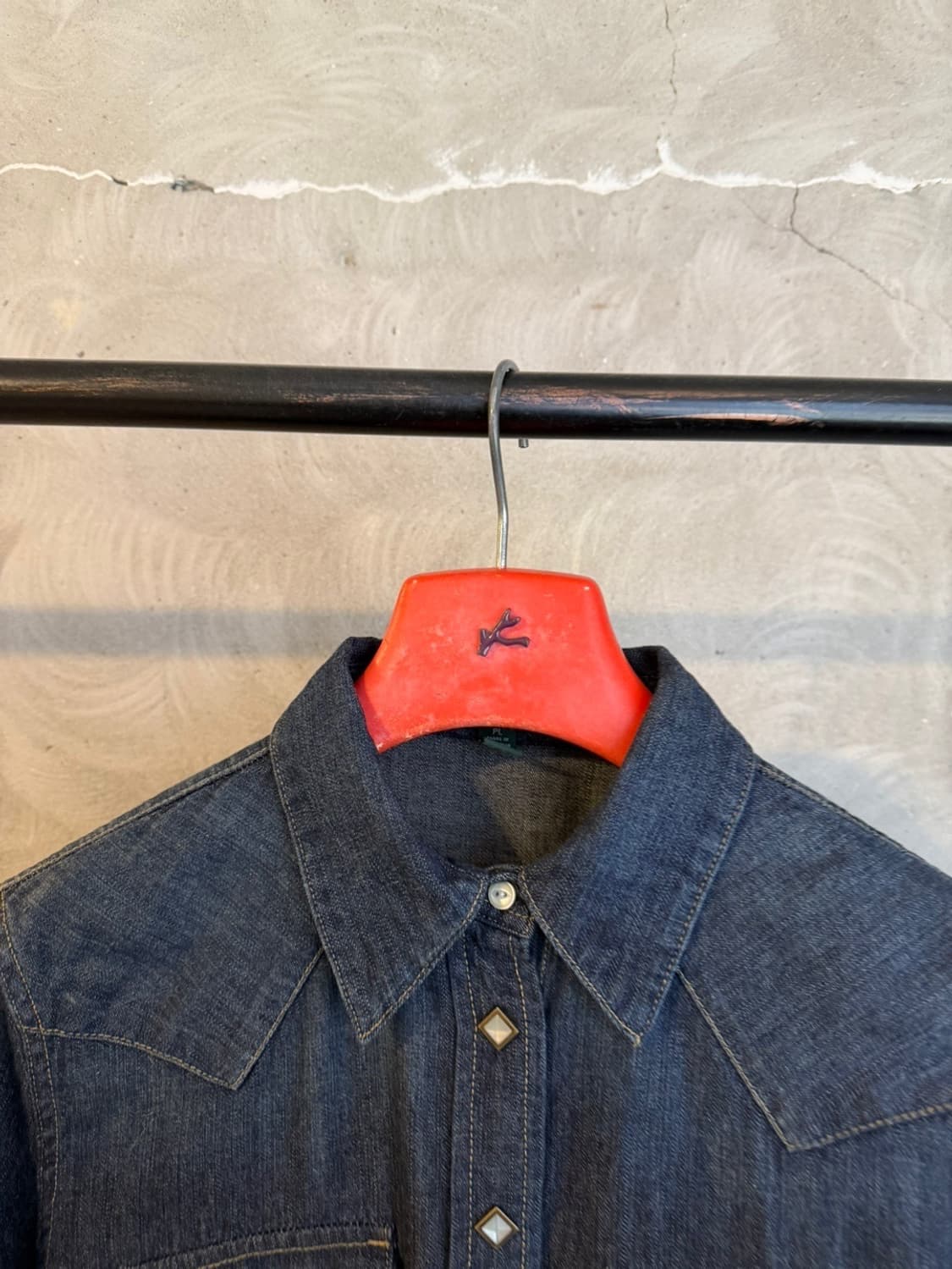 랄프로렌 데님 웨스턴 셔츠 55~66 상품이미지3