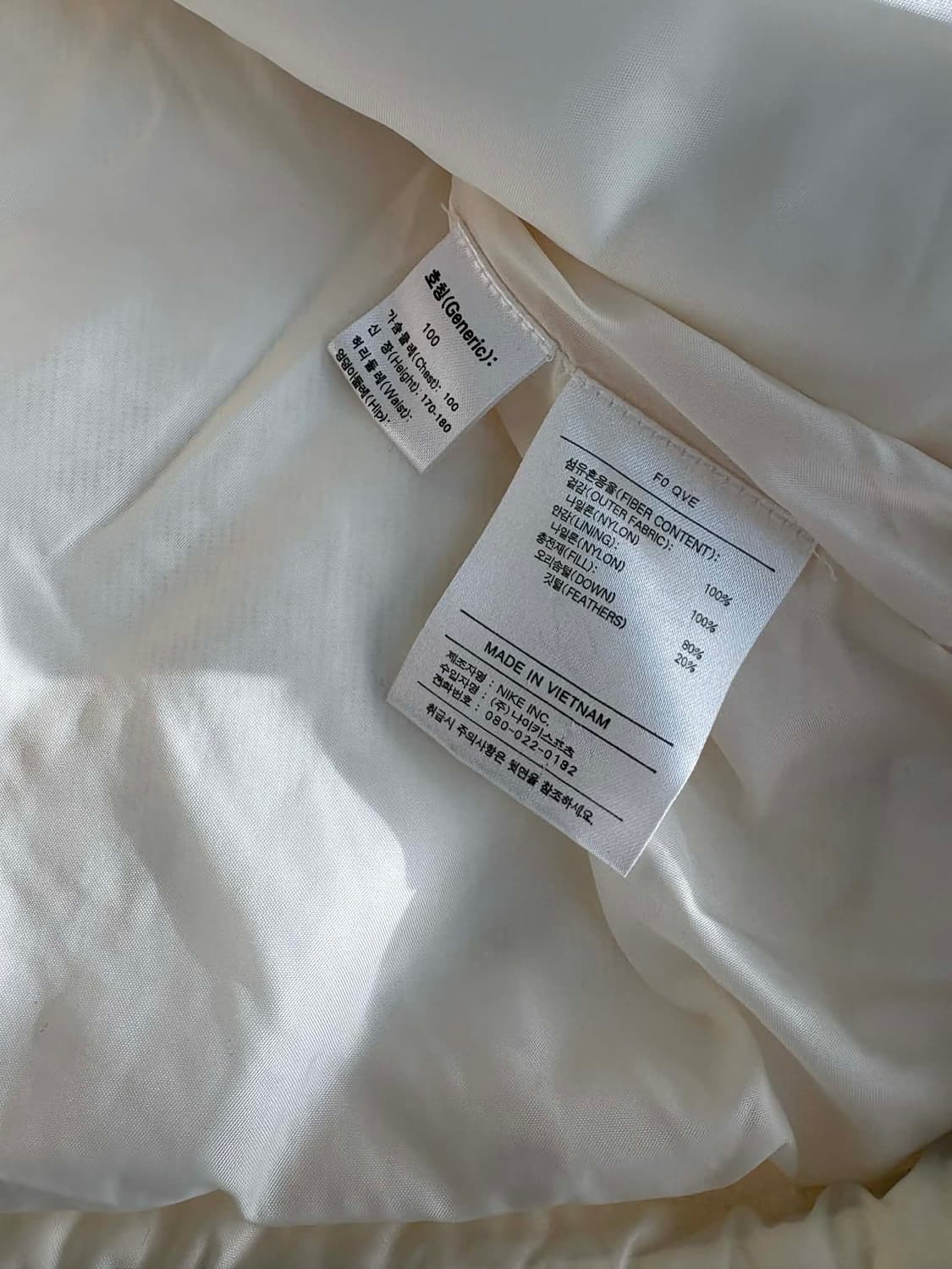 [L] 나이키 00s 솔로 스우시 다운 푸퍼 패딩 자켓 상품이미지6
