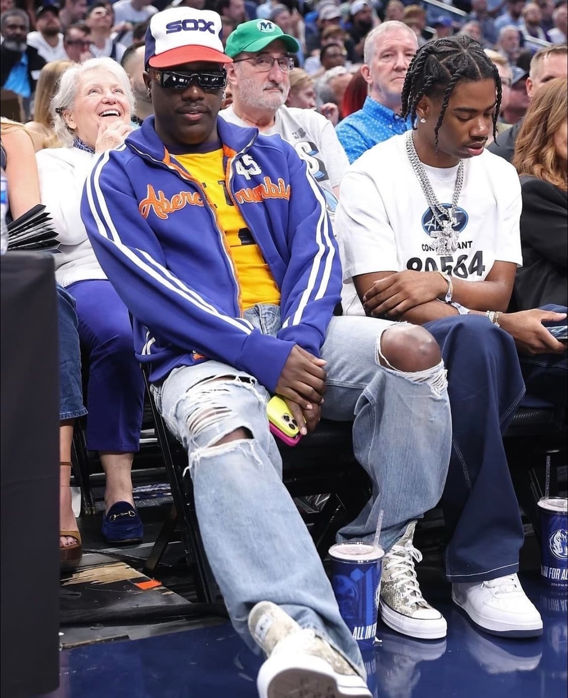 빈티지 아베크롬비 트랙자켓 져지 (릴야티 착용) 상품이미지7