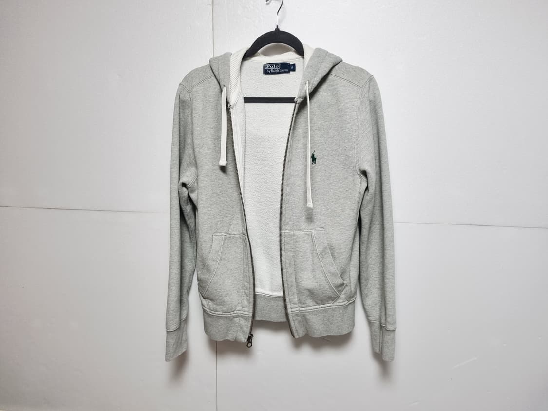 여성 빈티지 폴로 두산 와플후드 기모 후드 집업 자켓 후드티 상품이미지9