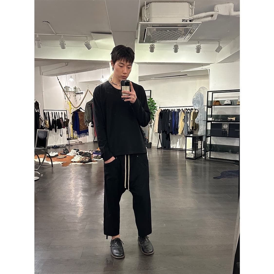 릭오웬스 카고 드로스트링 팬츠 상품이미지4