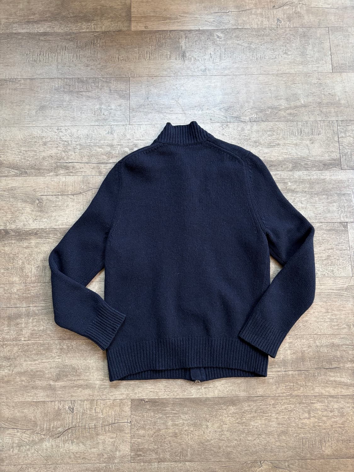 Acne Studios 네이비 울 집업 니트 S 상품이미지5