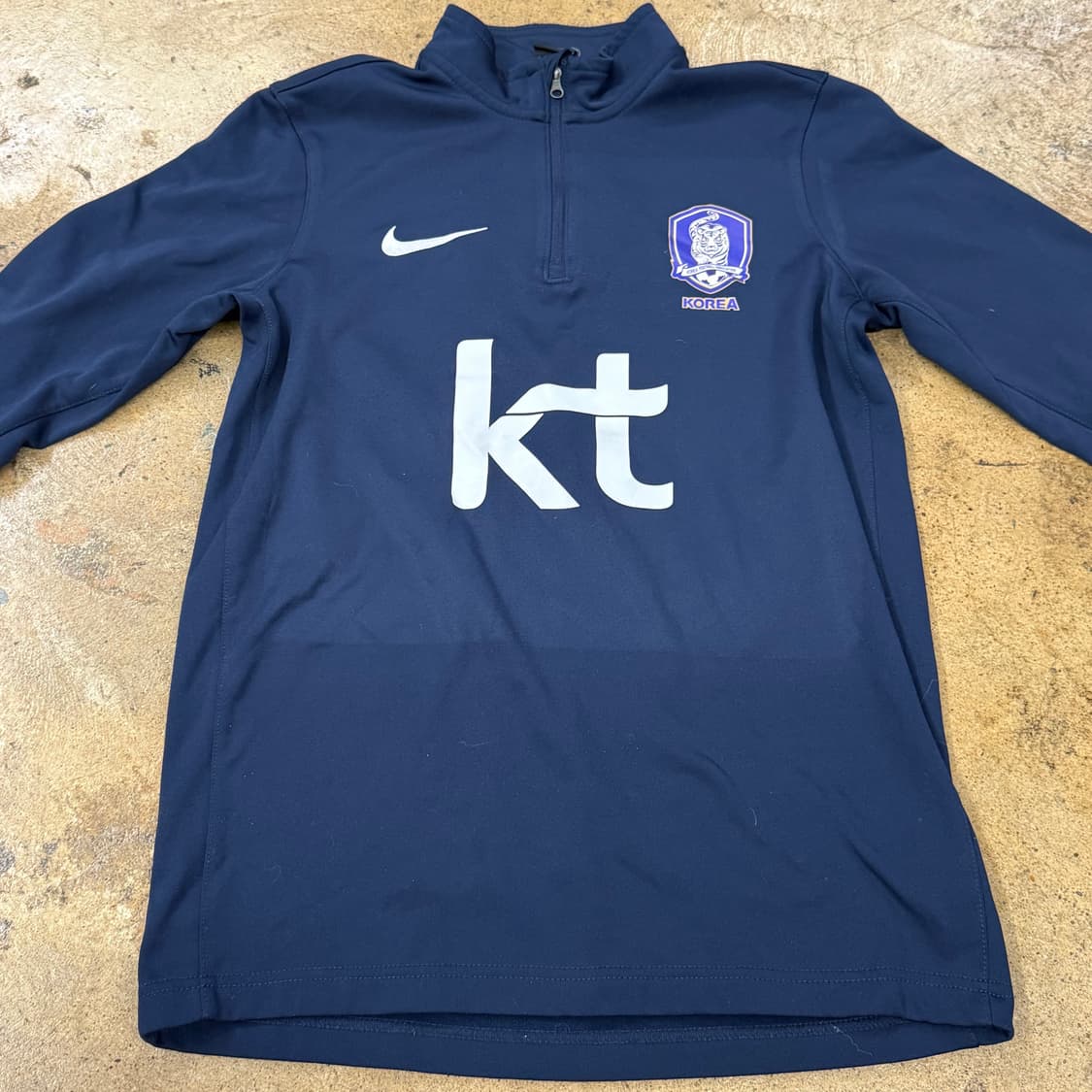 [정품/S,95] 나이키 스우시 국대 반집업 드릴탑 b10 상품이미지3