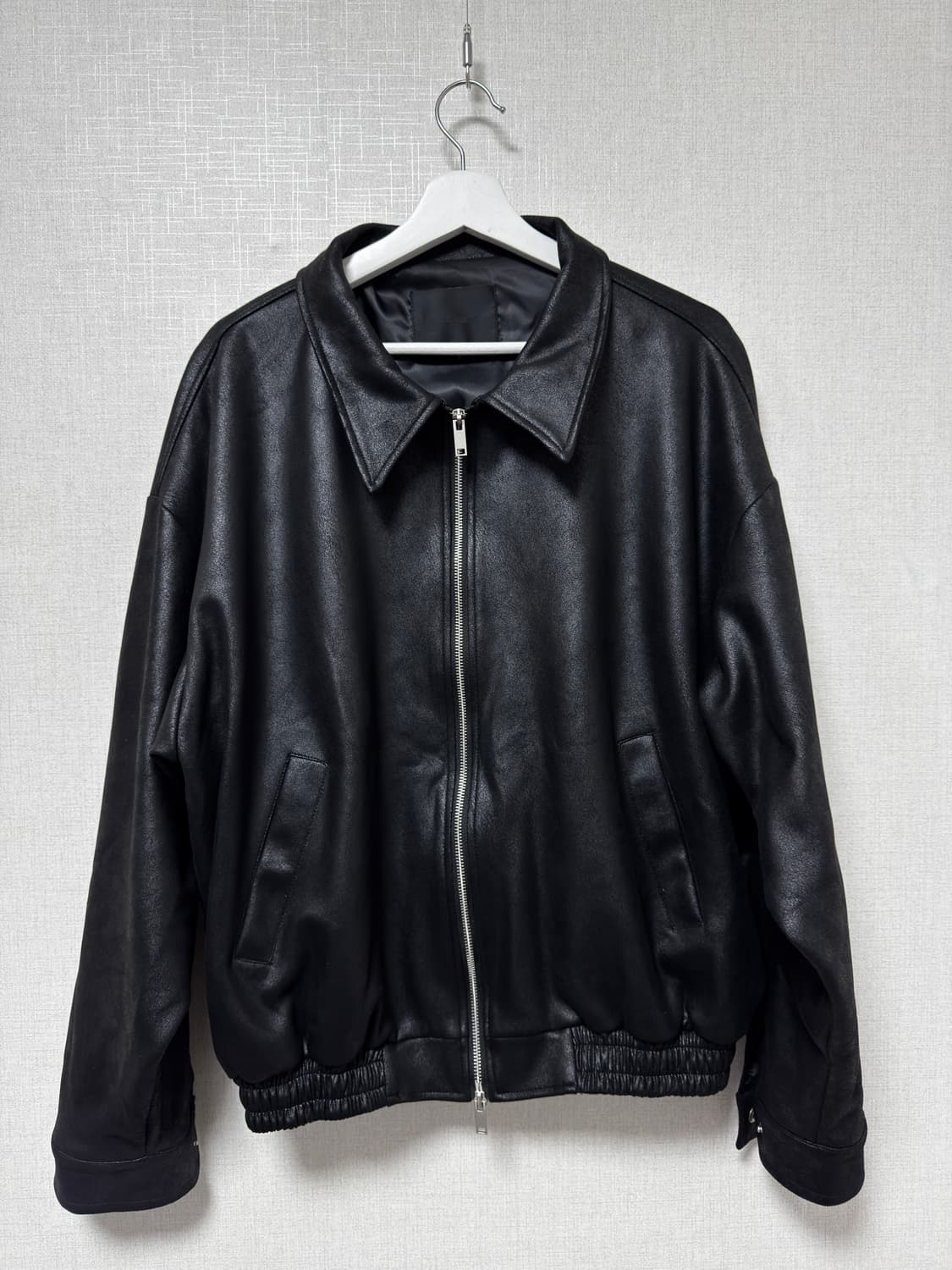 블랙 모먼트 스웨이드 블루종 상품이미지1