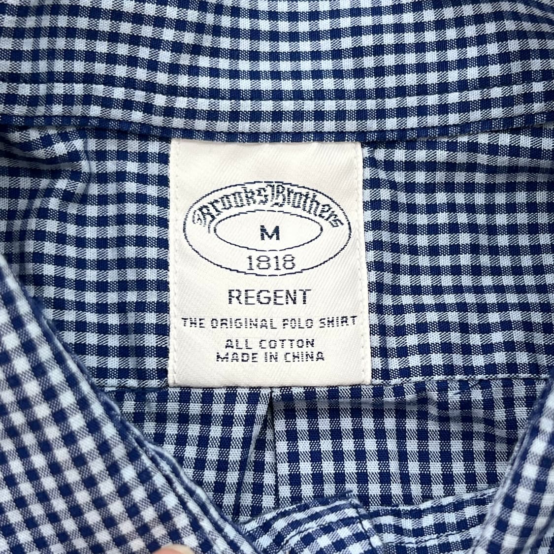 브룩스브라더스 체크하프셔츠 r3538 상품이미지5