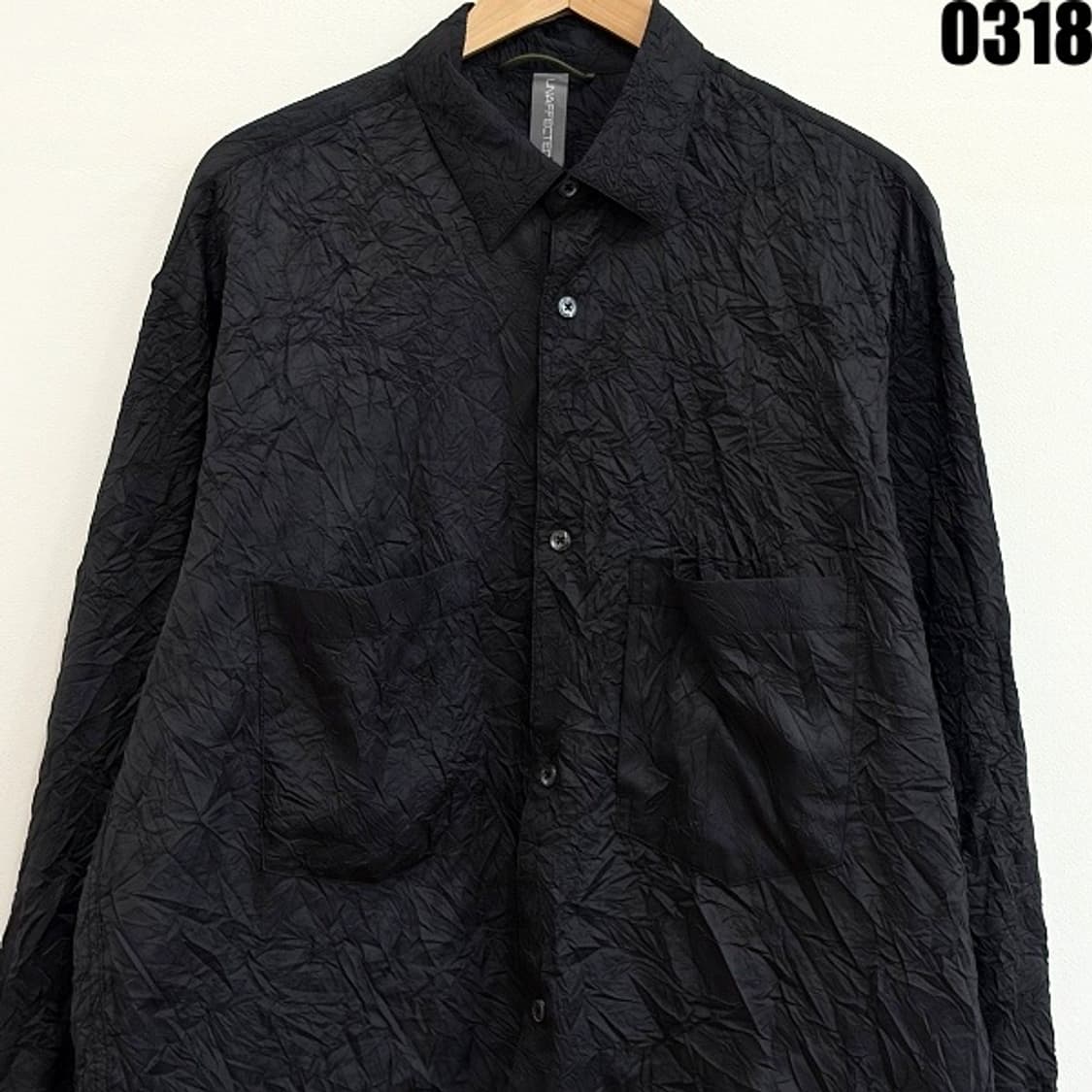 UNAFFECTED 크링클 텍스처 셔츠 L 0318 상품이미지4