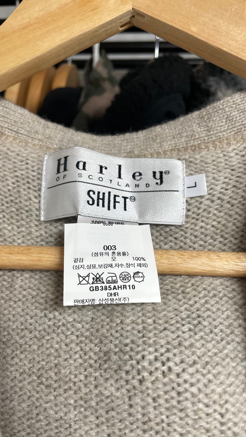 할리오브스코틀랜드 X 시프트지 가디건(L) 상품이미지2