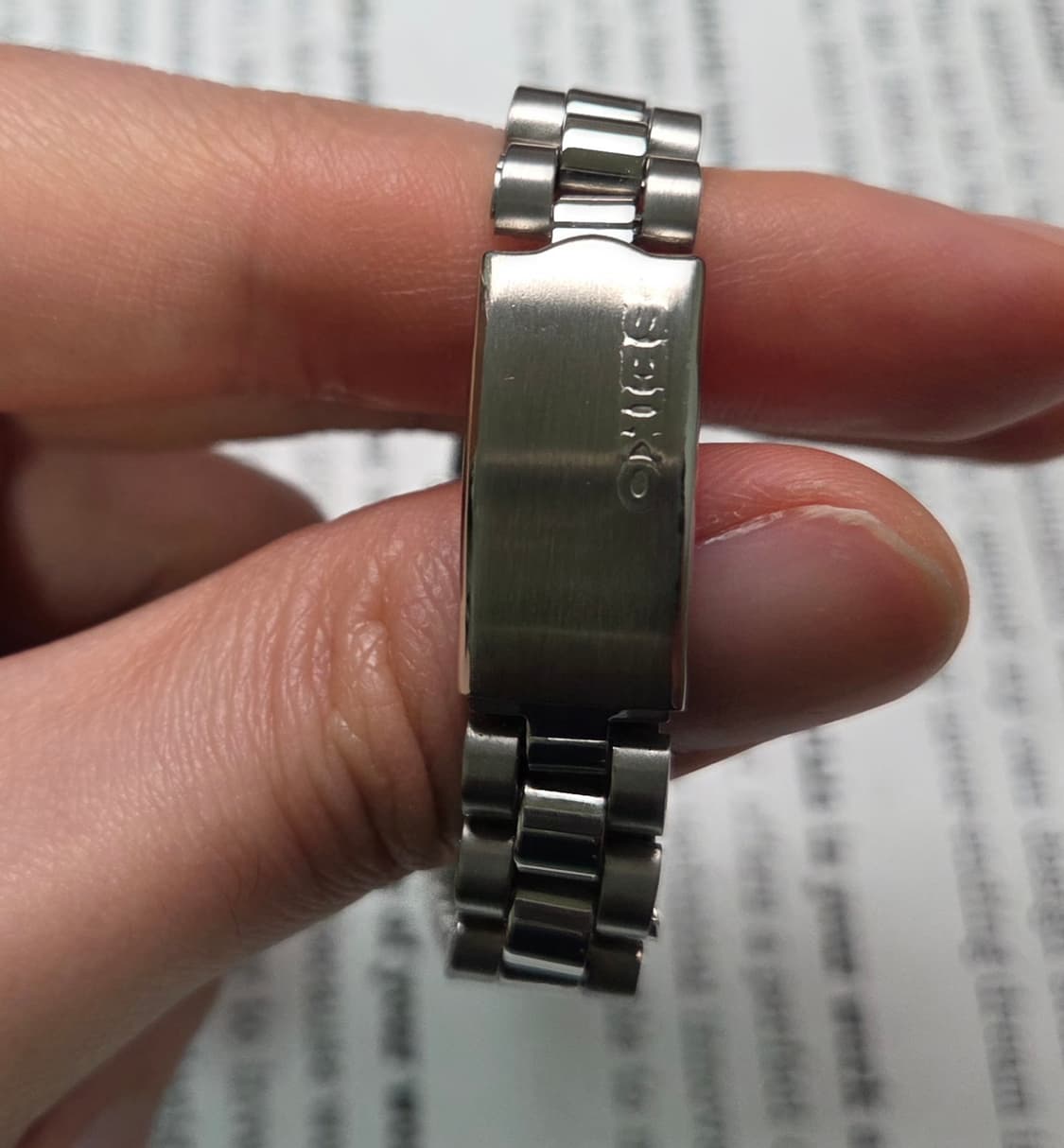 빈티지 세이코 데이데이트 샴골판 플루티드베젤 오토매틱 여성용  상품이미지7