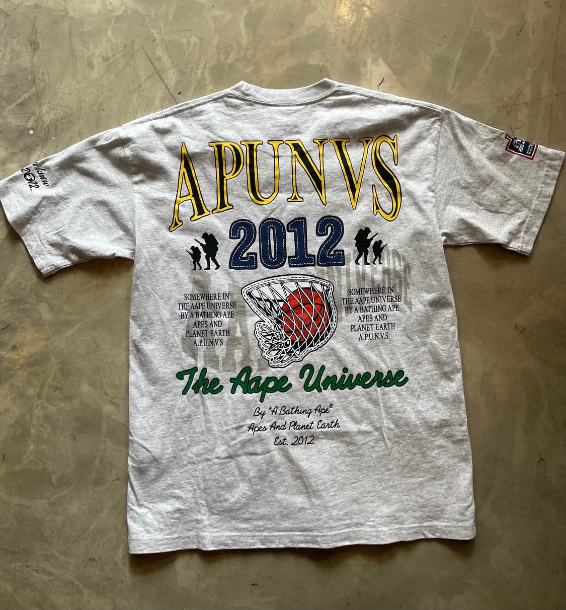 Bape 베이프 UNIVERSE AAPE M 상품이미지2