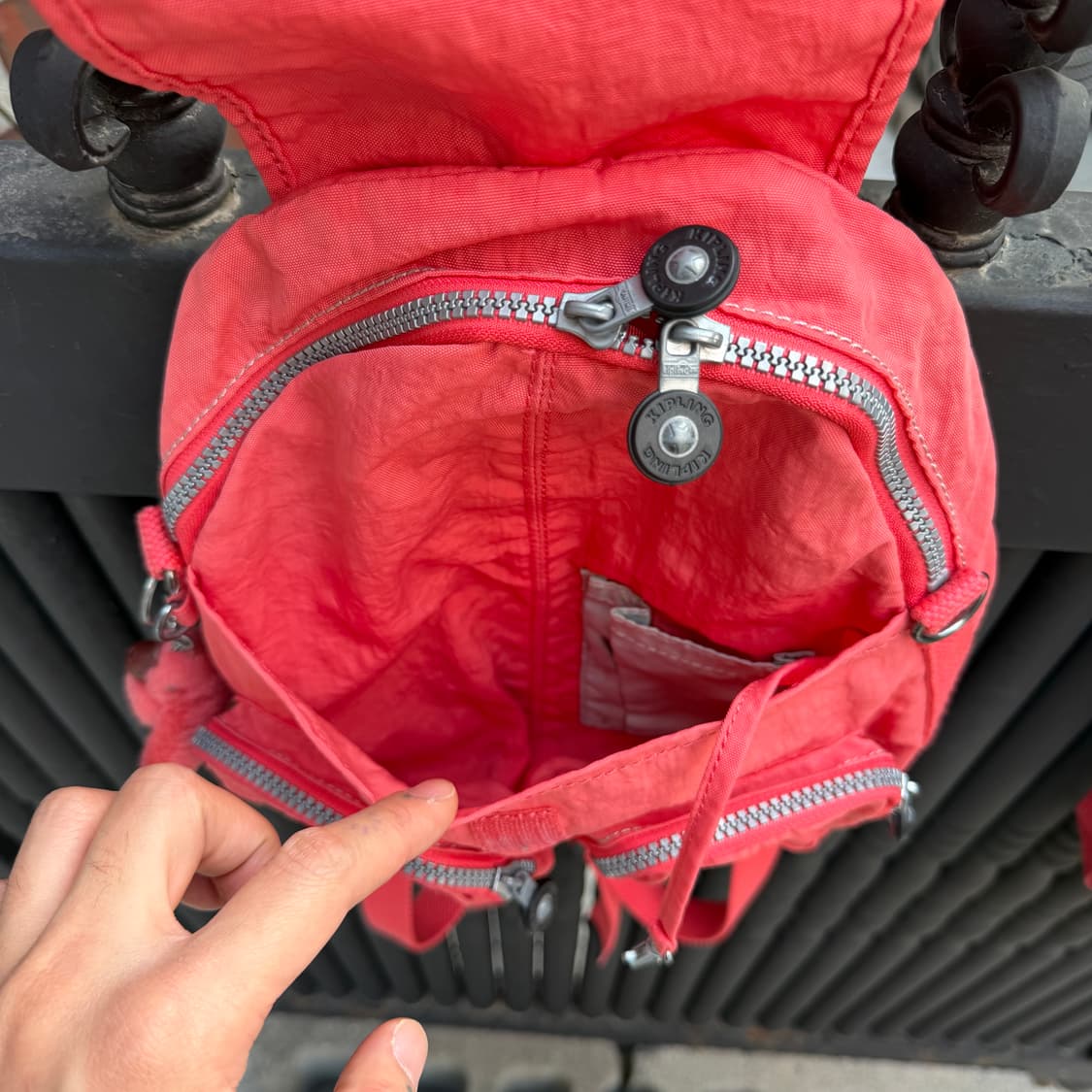 키플링 핑크 미니 백팩 가방 상품이미지7