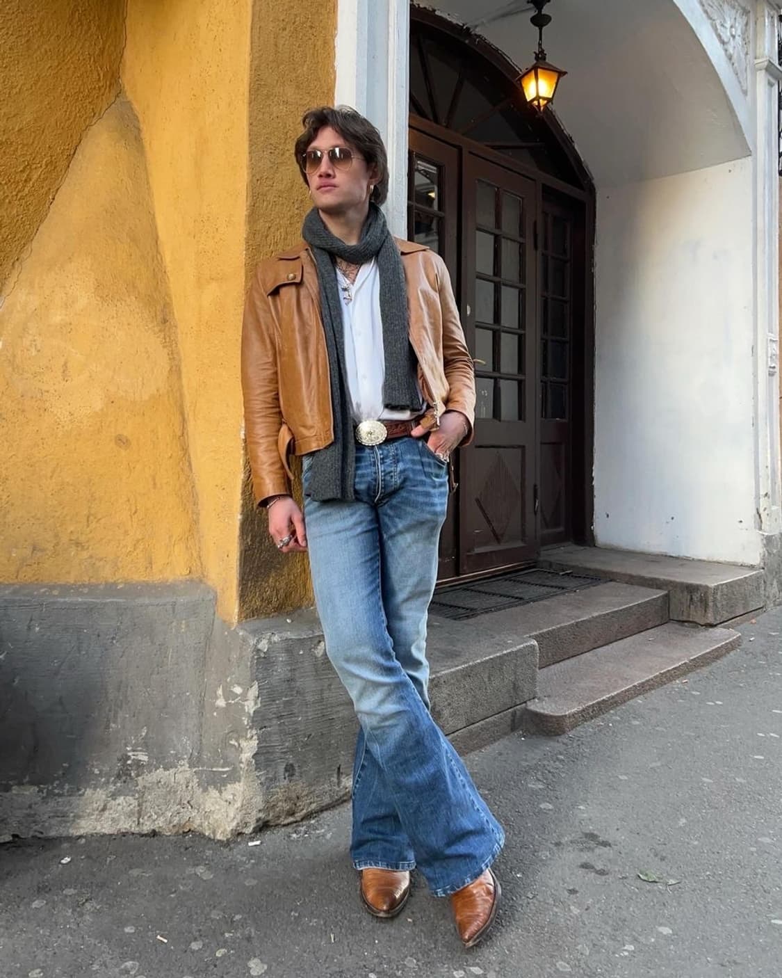 90s USA 리바이스 517 미디움 블루 데님 36 상품이미지1