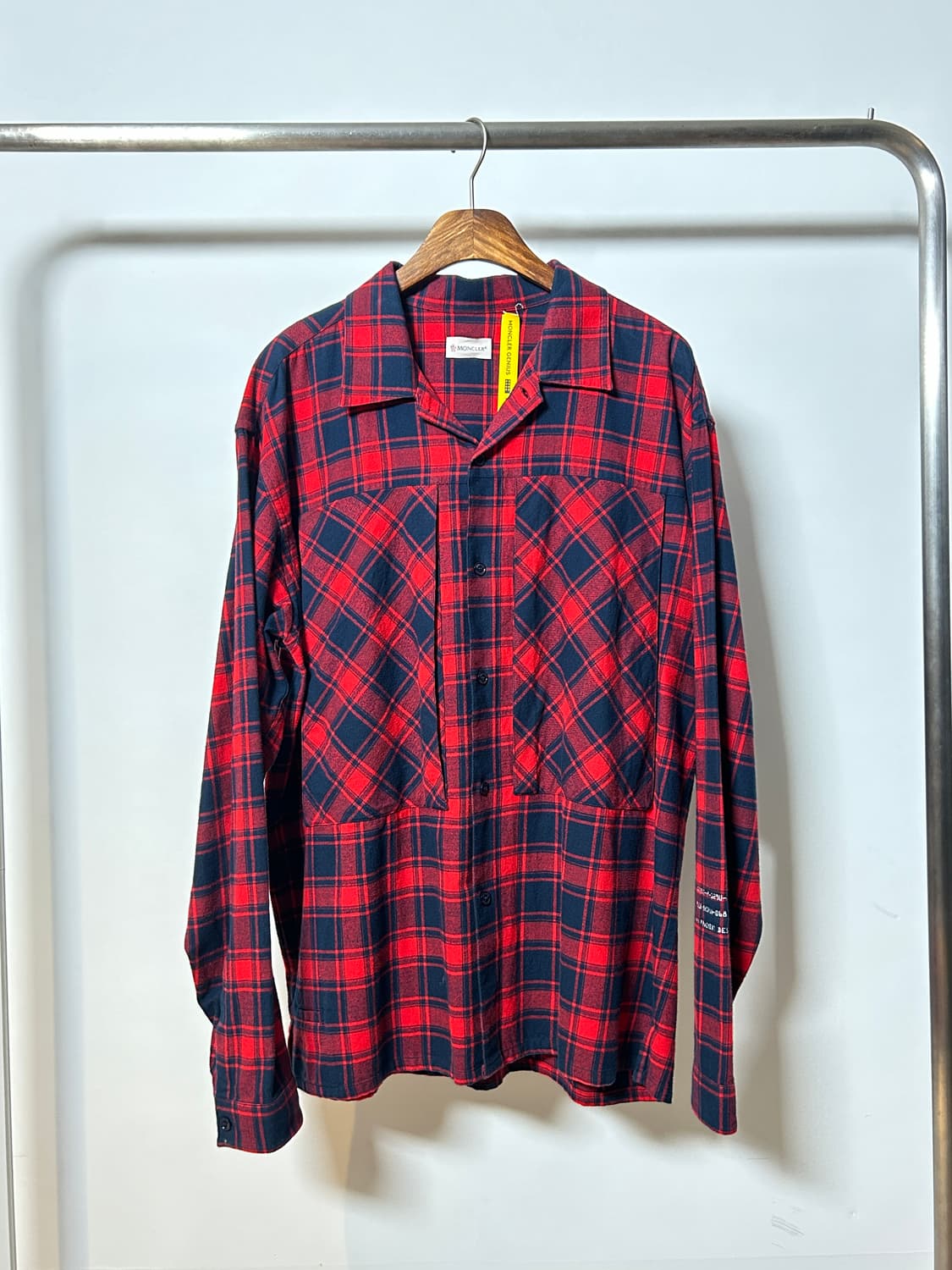 Moncler x Fragment Check L/S Shirts 상품이미지1