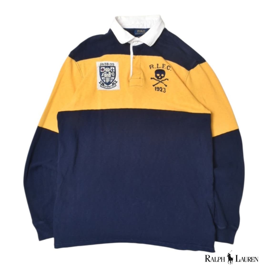 폴로 랄프로렌 스컬 럭비셔츠 L N1215 상품이미지1