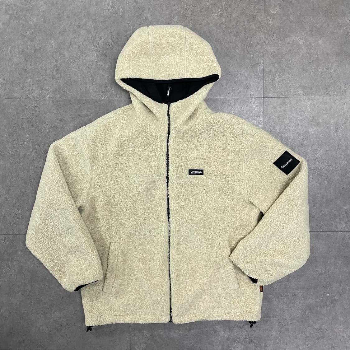 Covernat  양면 뽀글이 집업  상품이미지3