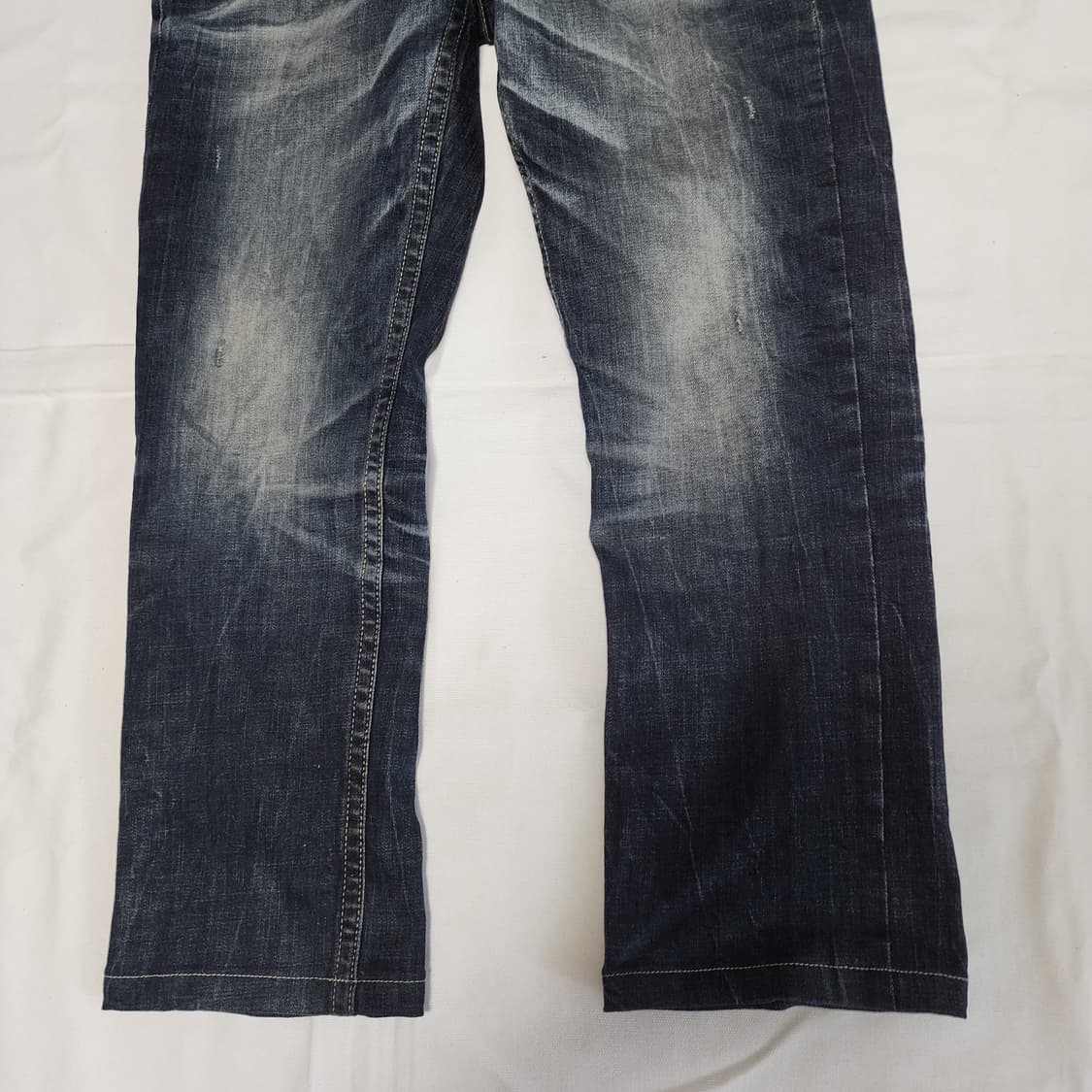 CLOUD72 오리엔탈 레이어드 워싱 데님팬츠 상품이미지7