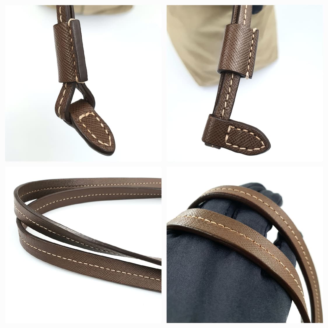 프라다 리나일론 금장 카키 쇼퍼백 숄더백 상품이미지6