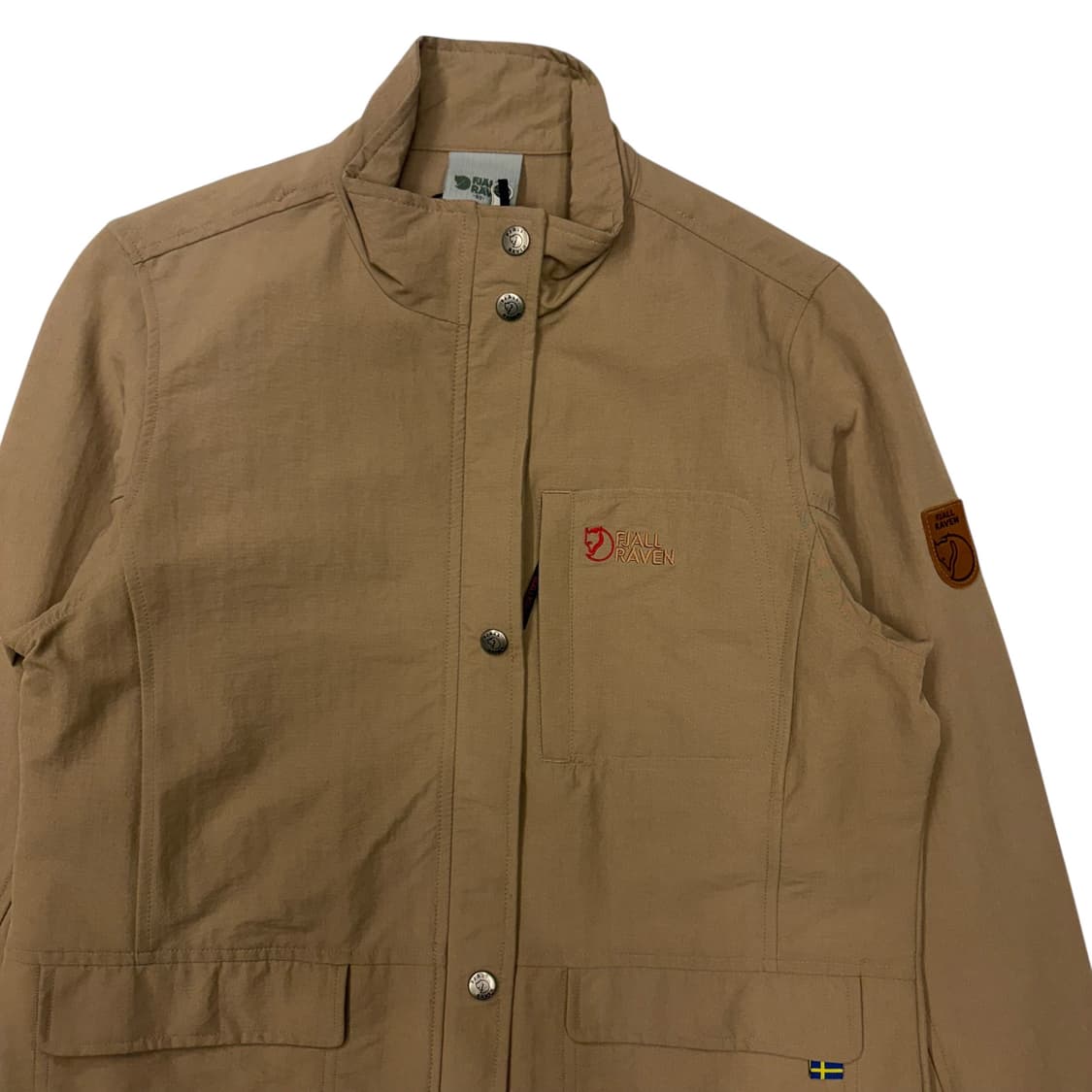 피엘라벤 베이지 스트레치 나일론 자켓 S 상품이미지2