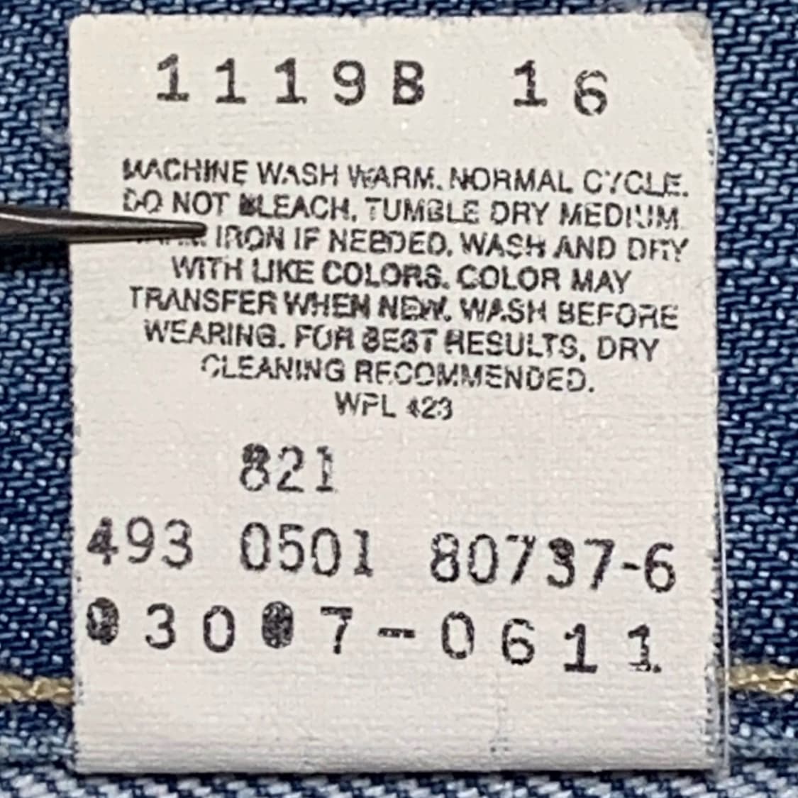 [35] 00's 리바이스 엔지니어드 진 03007-0611 상품이미지6