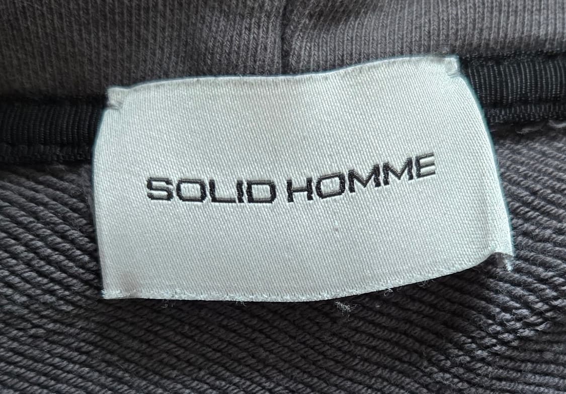 솔리드옴므 하프집업 후드티 상품이미지4