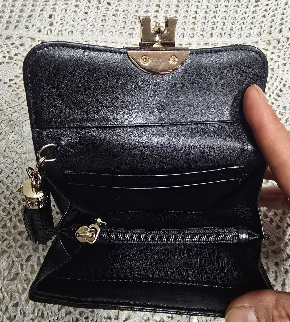 메트로시티 퀼팅 반지갑 상품이미지4