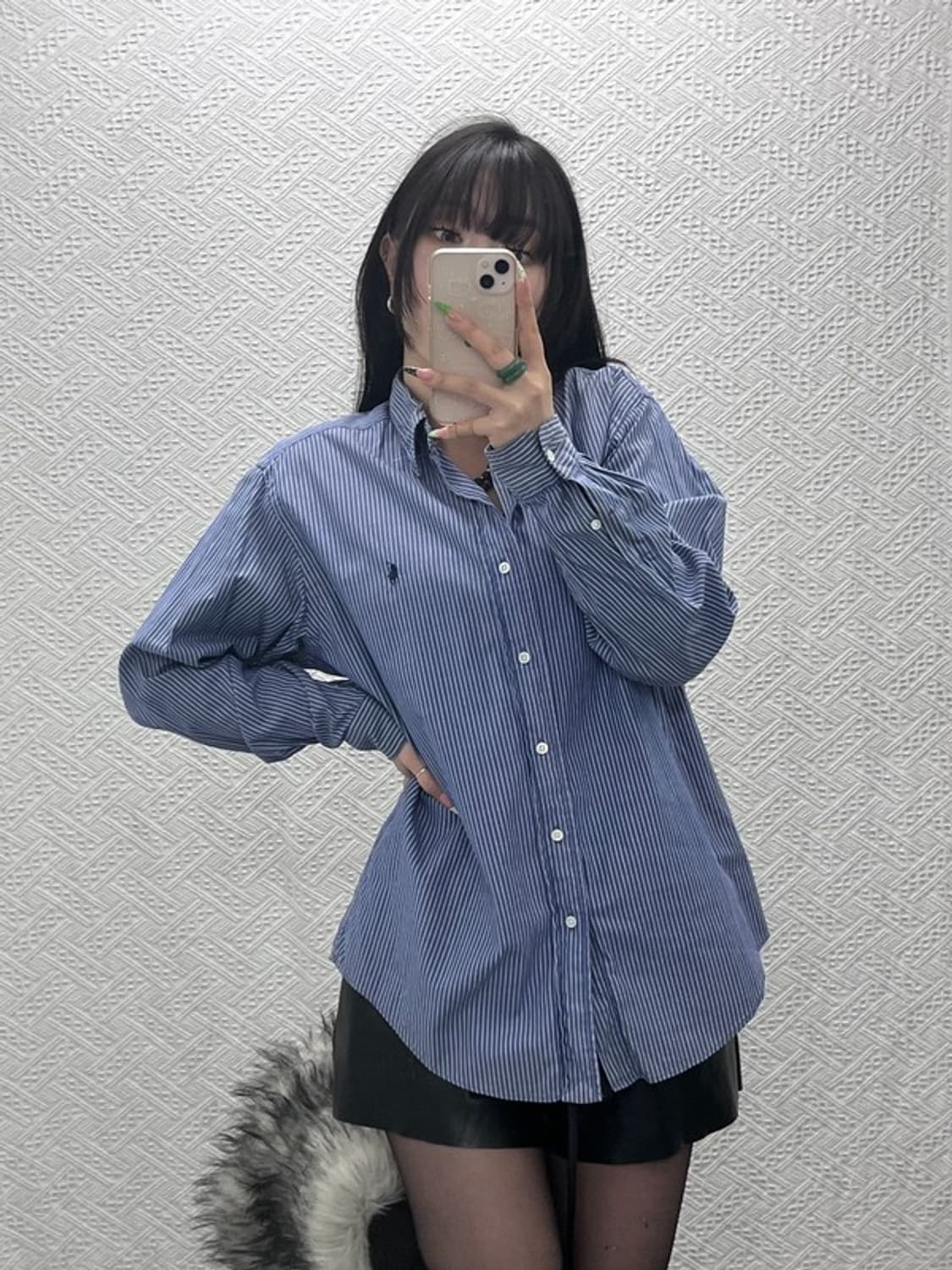 폴로 랄프로렌 모던 캐주얼 시크 스트라이프 셔츠 105 C09046 상품이미지1