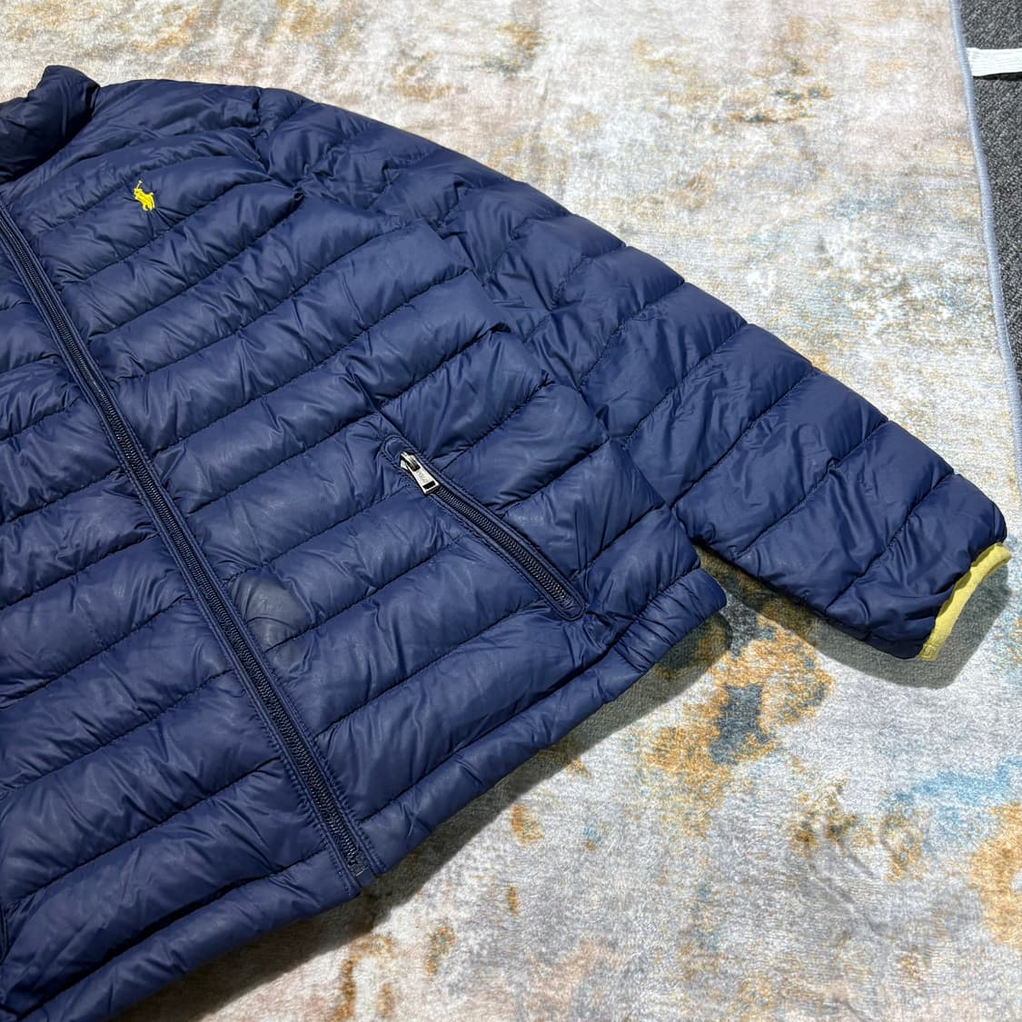 폴로 랄프로렌 네이비 빈티지 경량패딩 상품이미지3