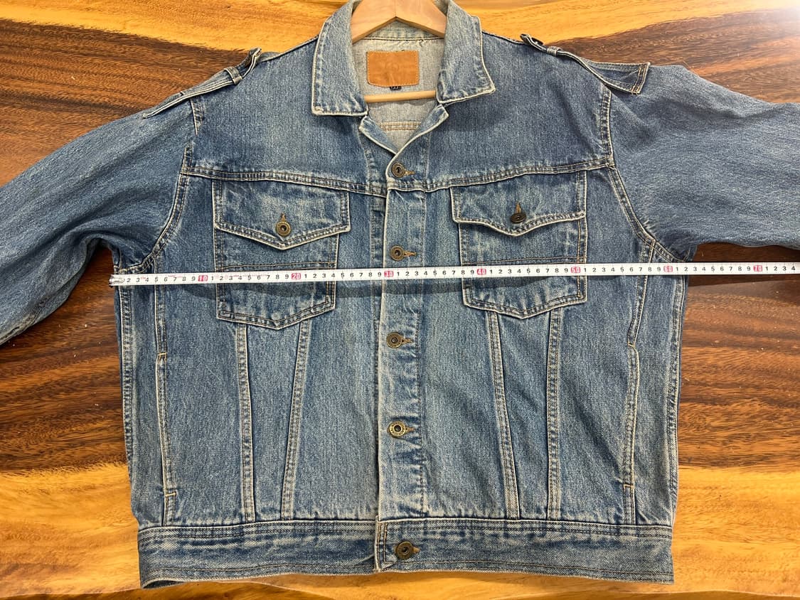 90‘s 올드스쿨 견장 데님자켓  상품이미지6