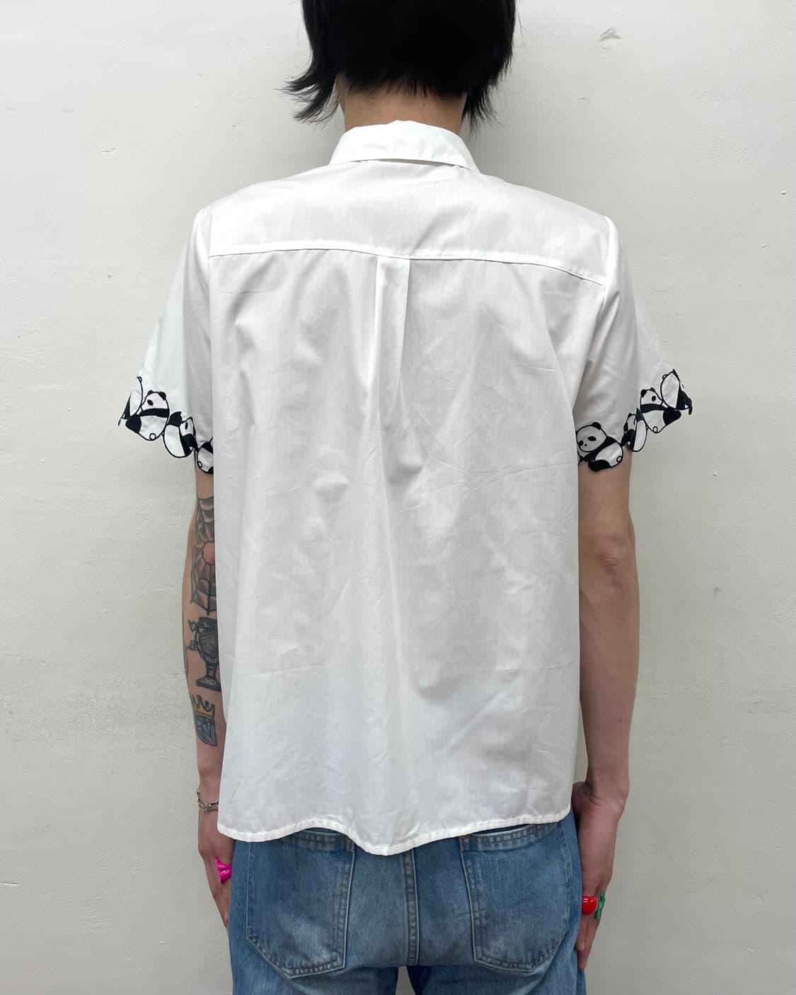 Wappen White Shirt with Sleeve Panda 상품이미지2