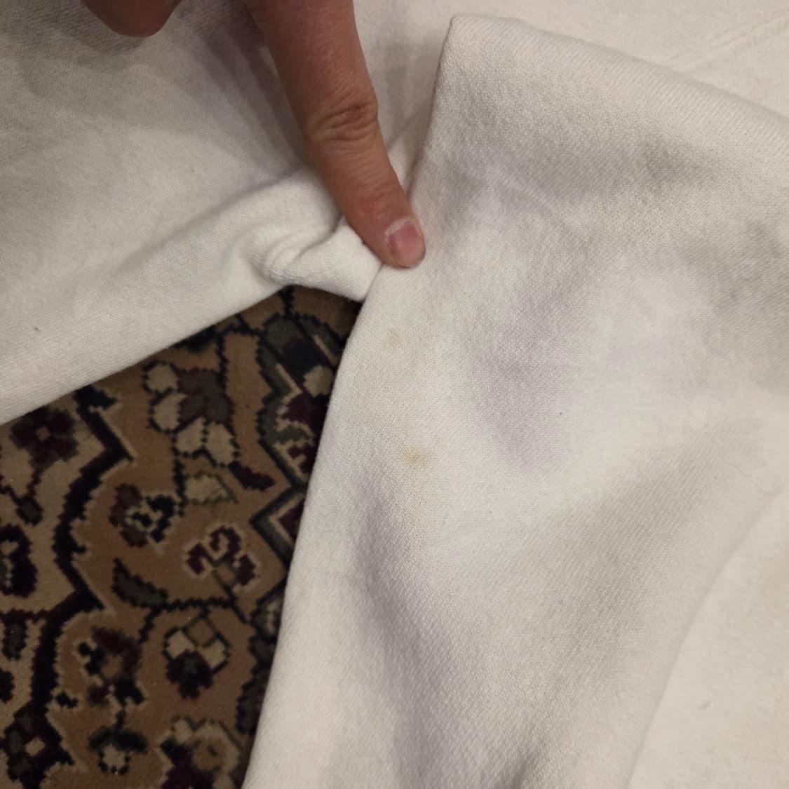 90s 빈티지 러셀 후드 화이트 XL 상품이미지5