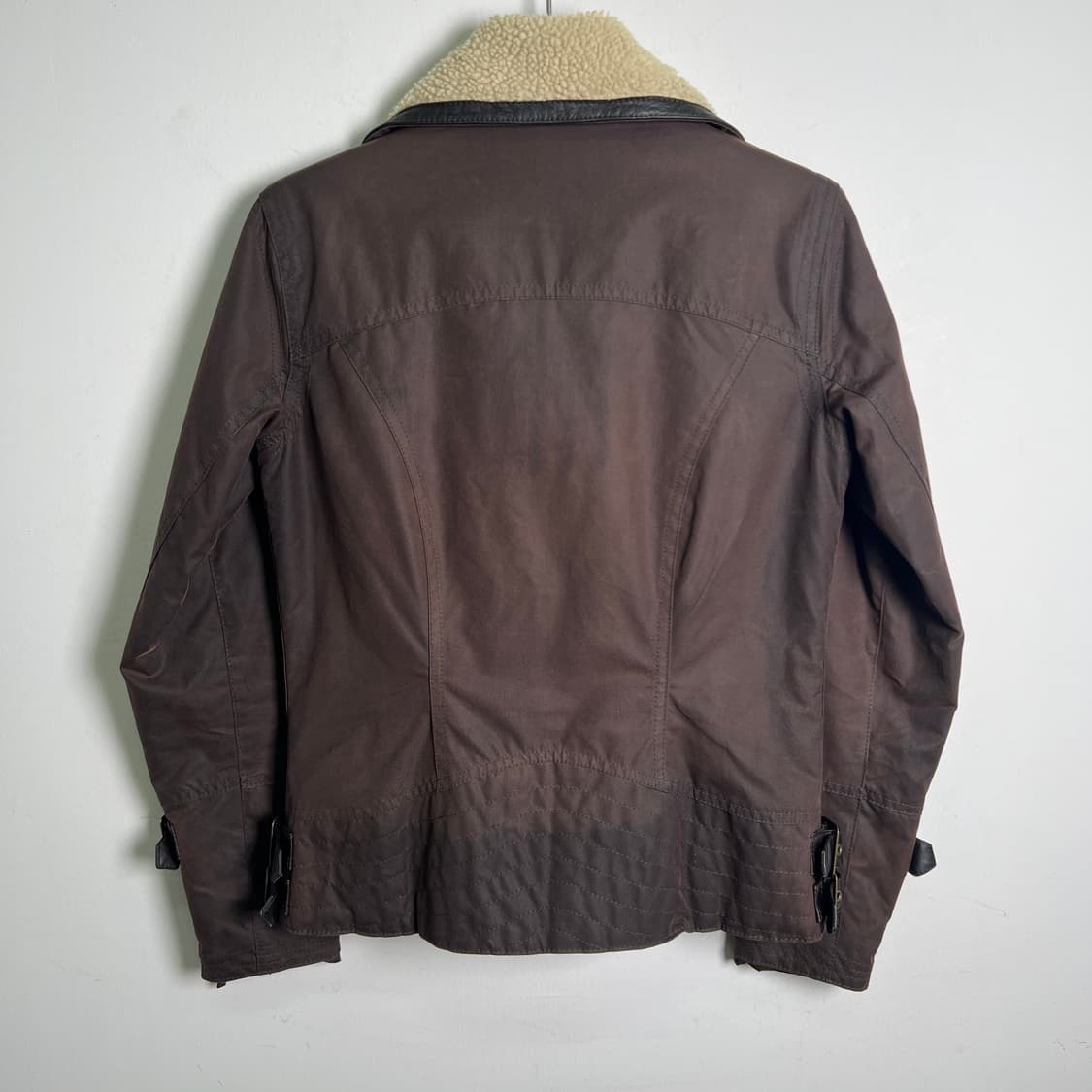 바버 오디넌스 무스탕 왁스 자켓 34 상품이미지7