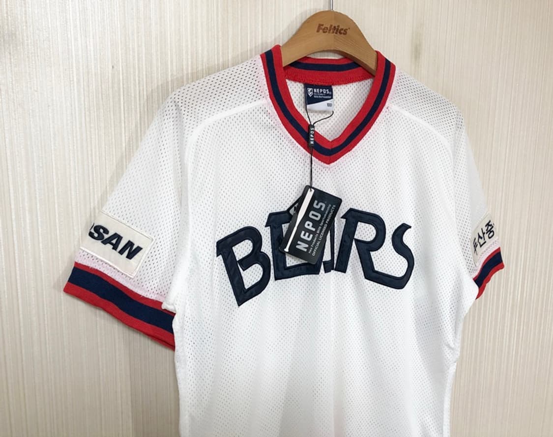 KBO 두산베어스 올드 홈유니폼/져지 100 상품이미지5