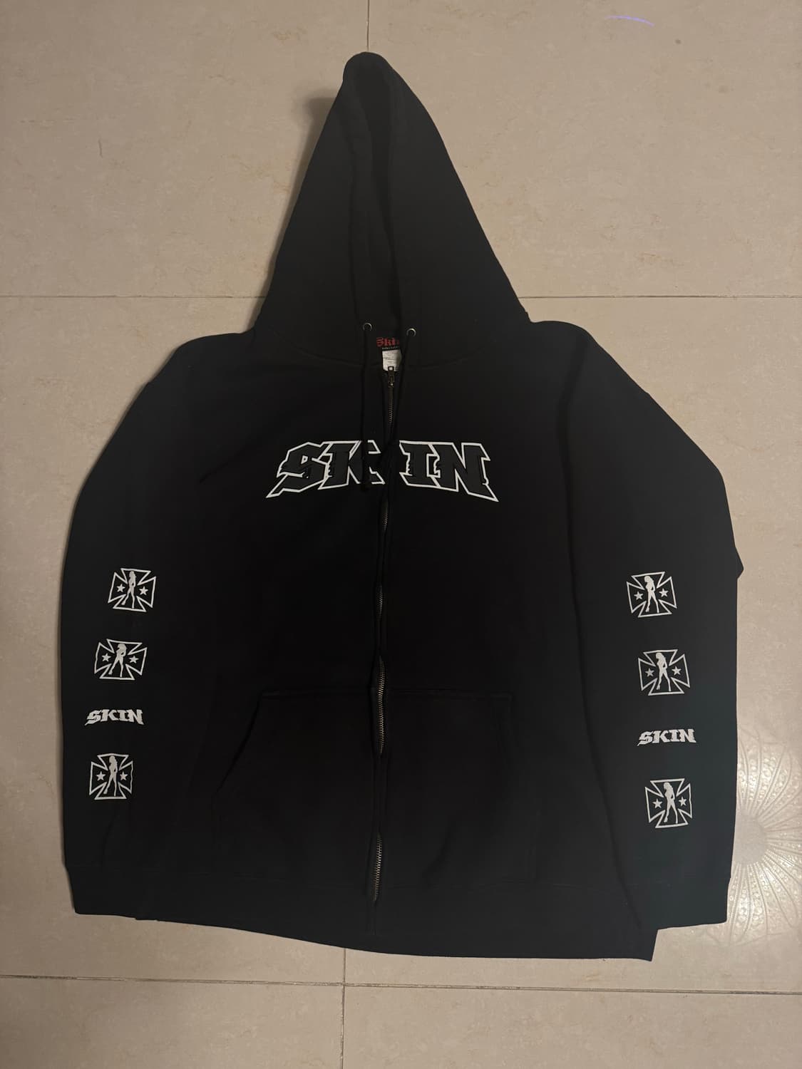 Vintage Skin industries 후드 집업 XL 상품이미지2