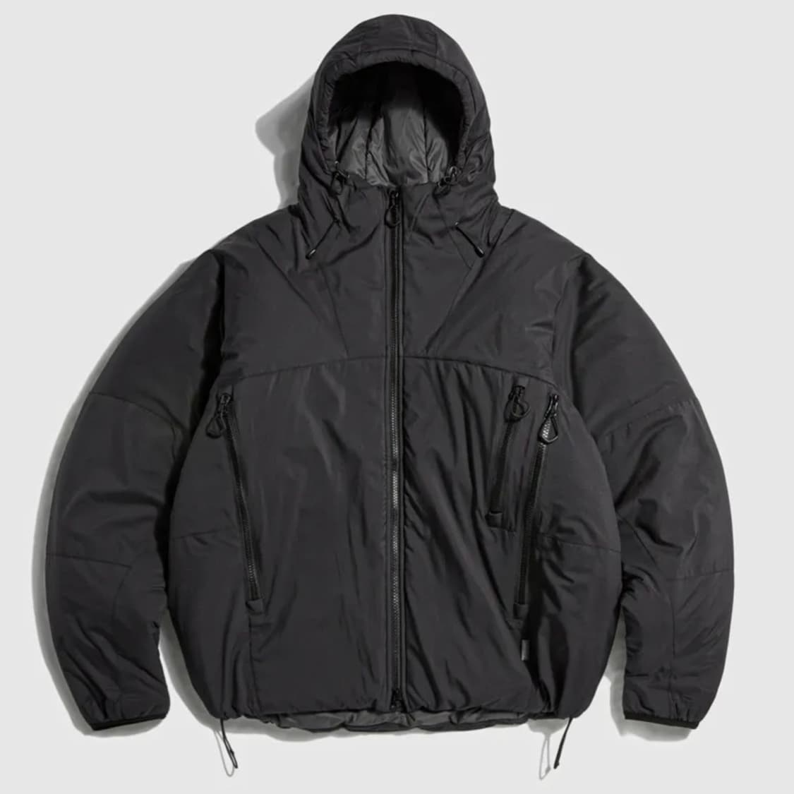 에스피오나지 인슐레이티드 하이킹 자켓 패딩 블랙 상품이미지1