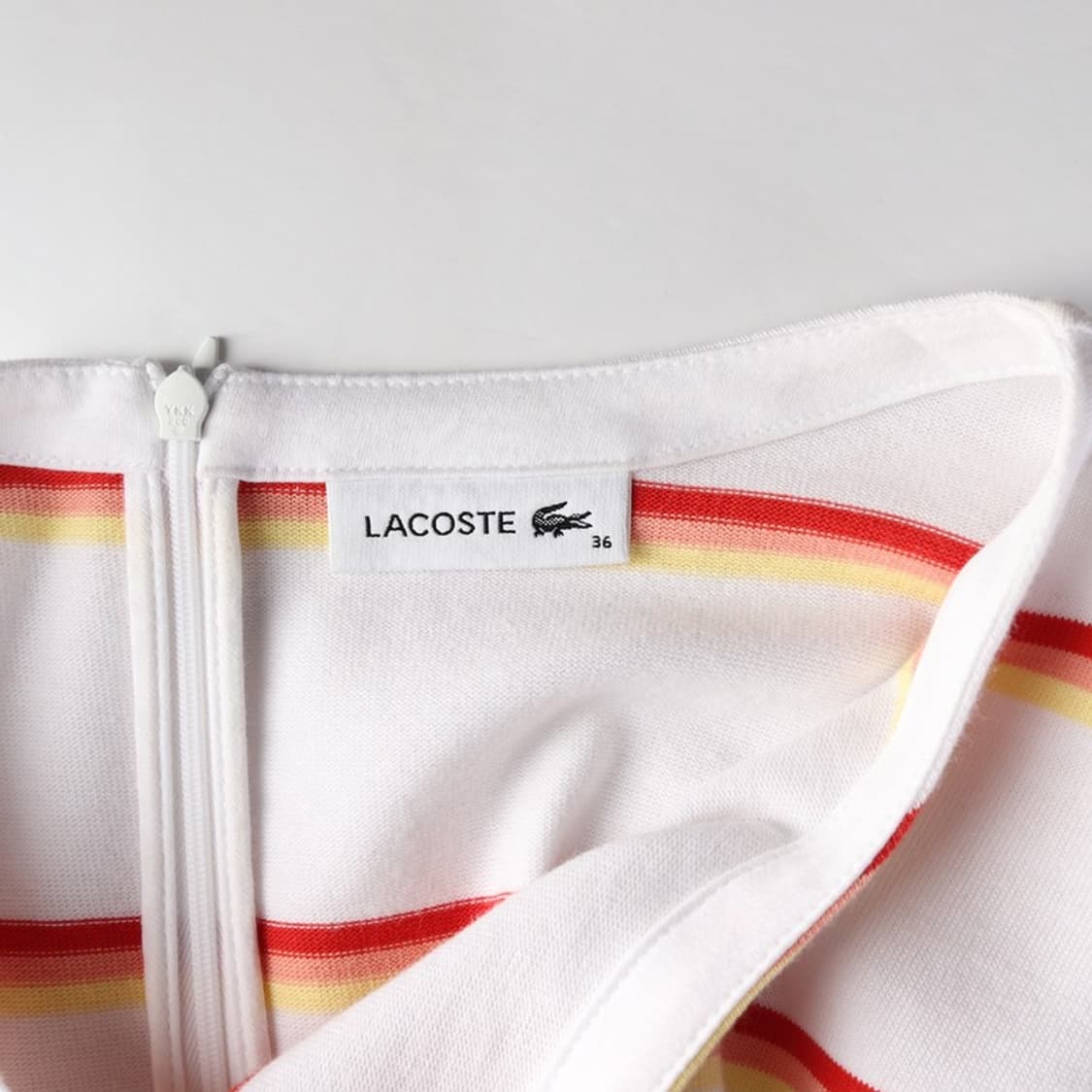 라코스테 멀티 스트라이프 피케 원피스 36 상품이미지6