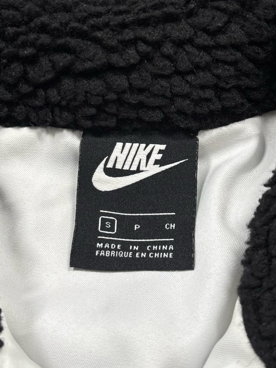 나이키 스우시 블랙 플리스 자켓 상품이미지7