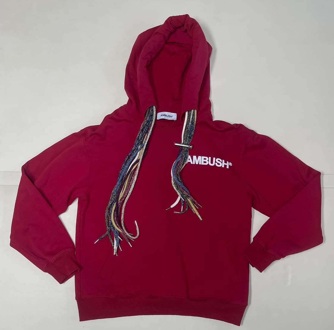 AMBUSH 엠부쉬 레드 후드티 상품이미지1