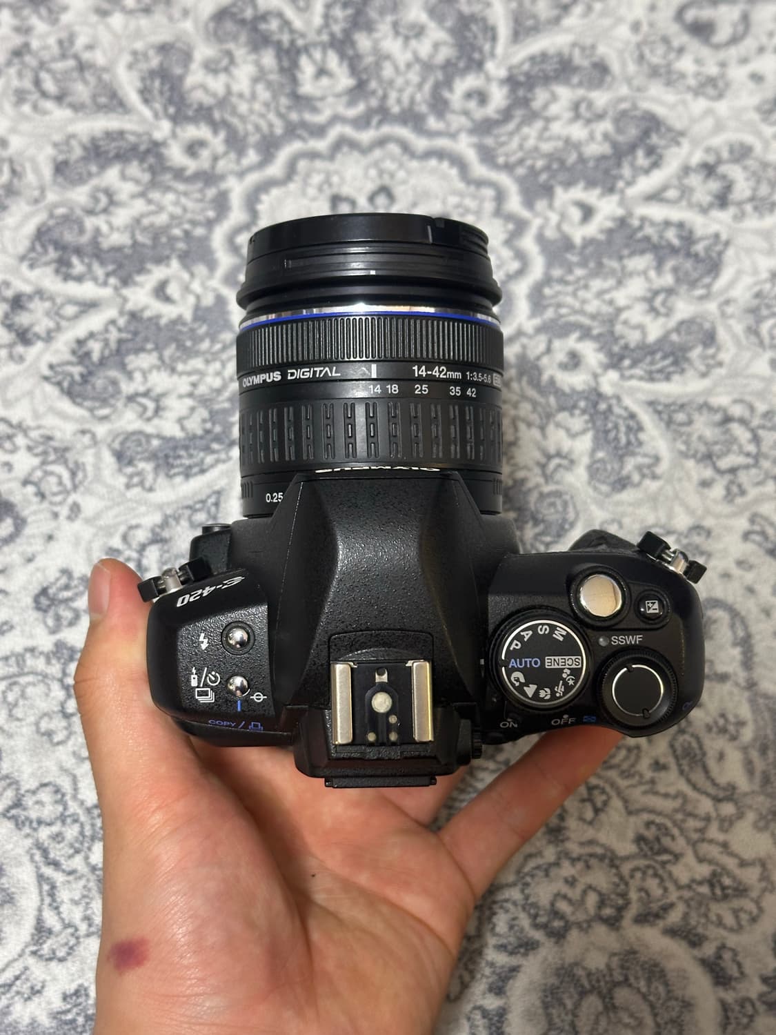 울림푸스 E-420 빈티지 디지털 카메라 상품이미지5