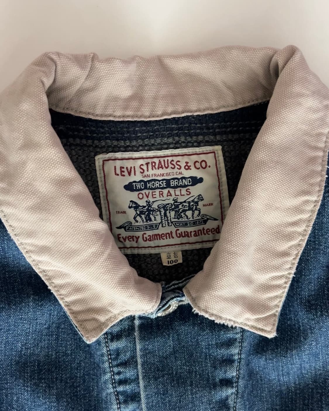 리바이스 데님 초어 자켓 100 상품이미지8