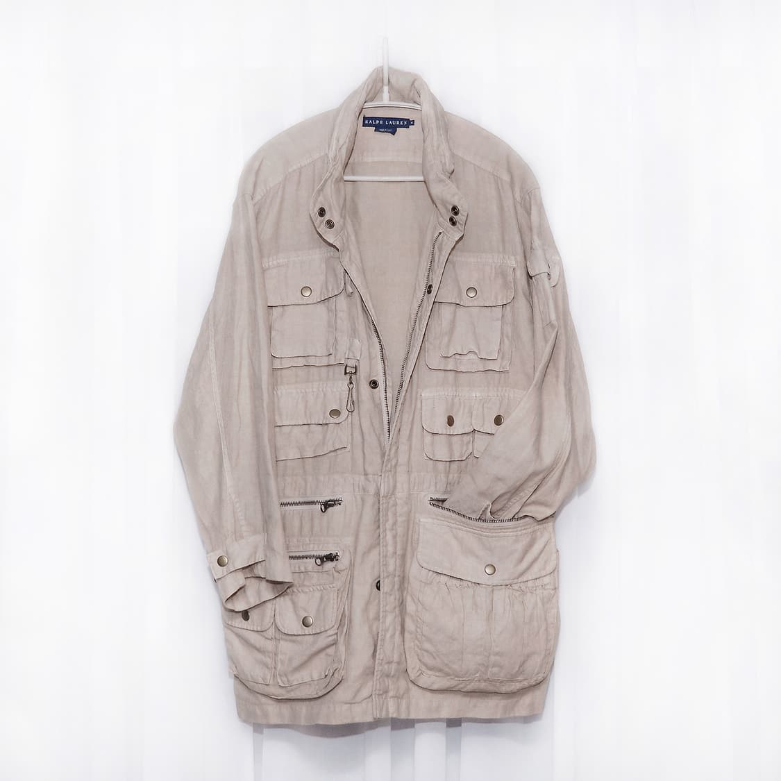 랄프로렌 (RL) 린넨 멀티포켓 헌팅 필드자켓 (M95/ 100+) 상품이미지1