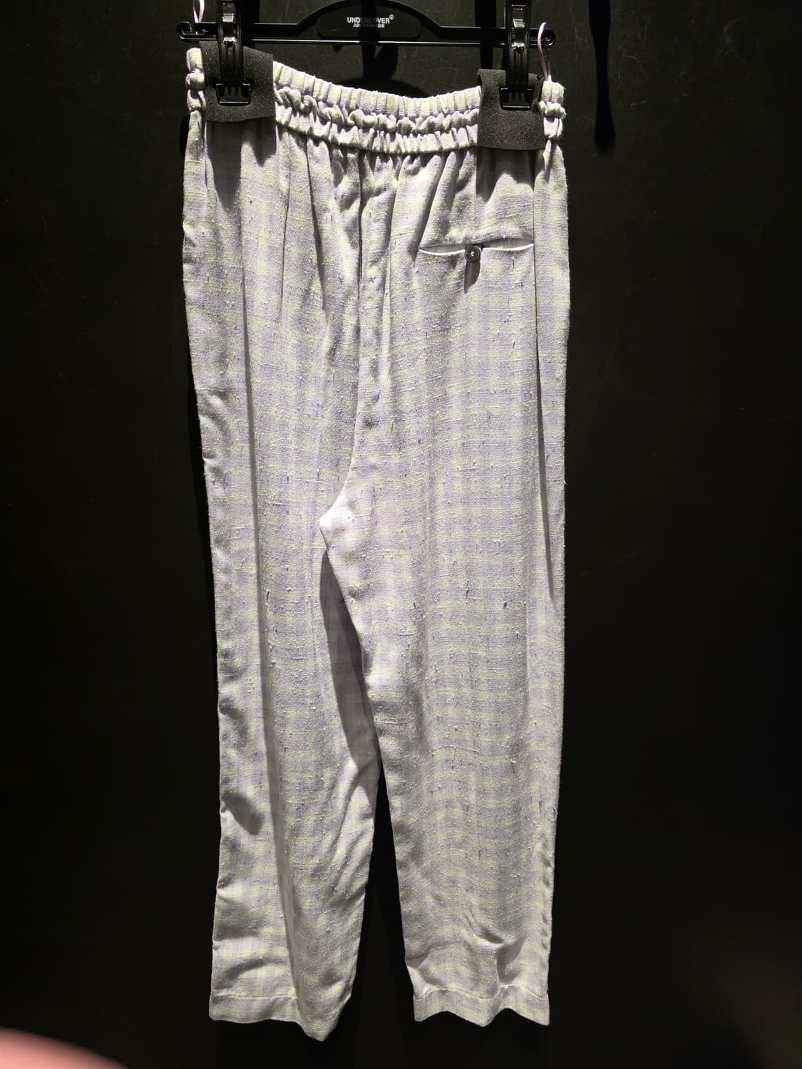 포르테포르테 연보라 체크 팬츠 상품이미지2