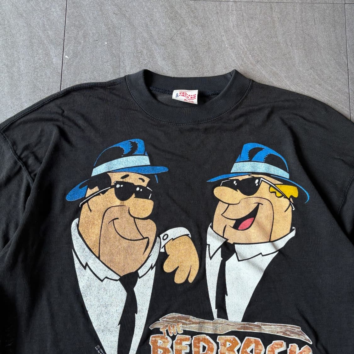 94년 생산 빈티지 베드락 브라더스 롱슬리브  상품이미지4