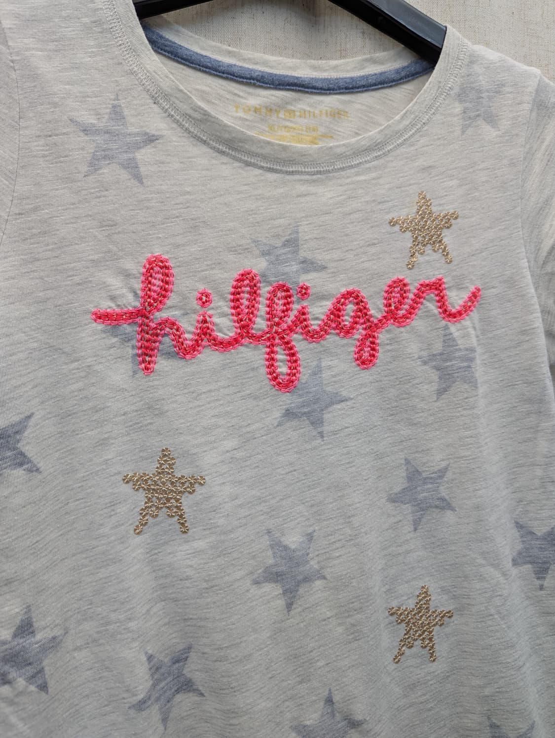 타미힐피거 별 프린팅 반팔 티셔츠 상품이미지3