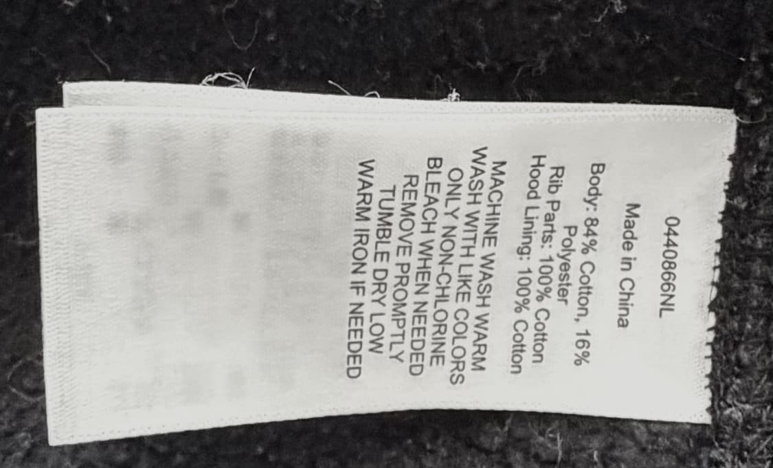 폴로 랄프로렌 빅포니 백로고 후드집업 블랙 상품이미지4