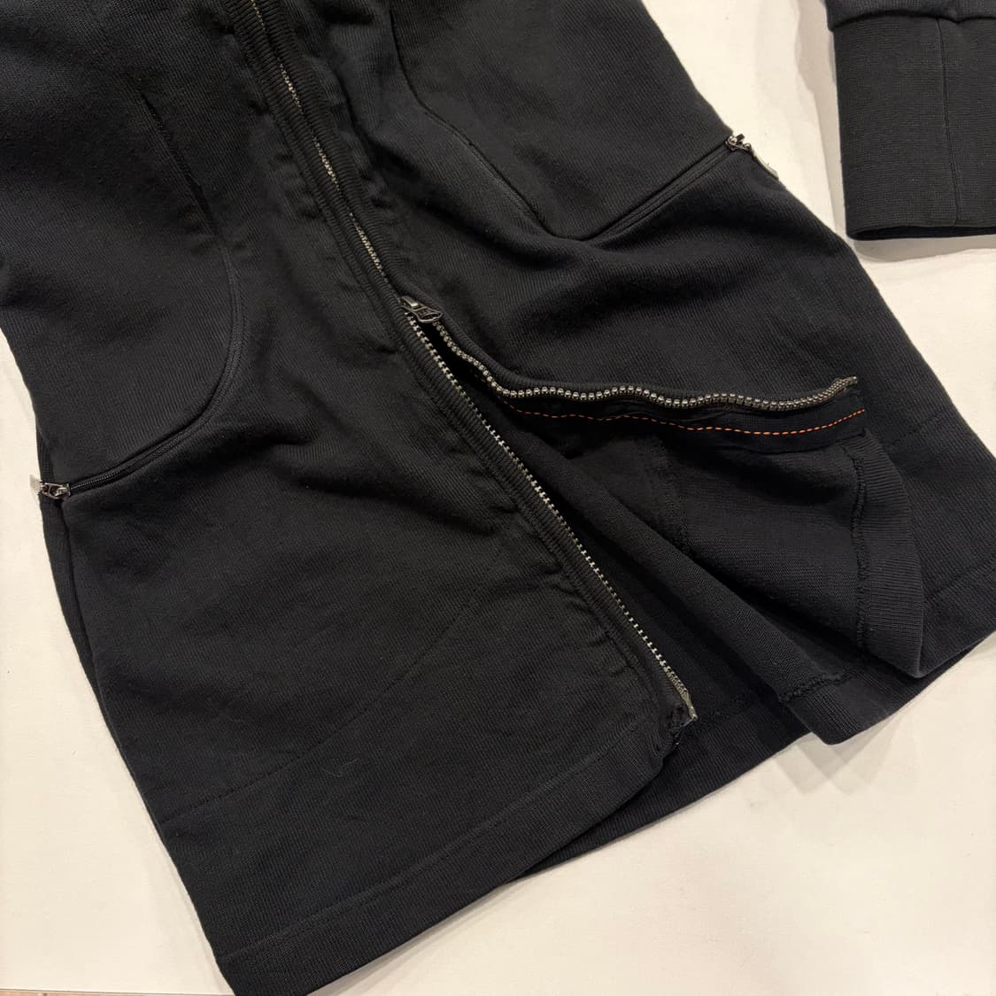 [S] 파라점퍼스 우먼 블랙 후드 집업 B391 상품이미지7