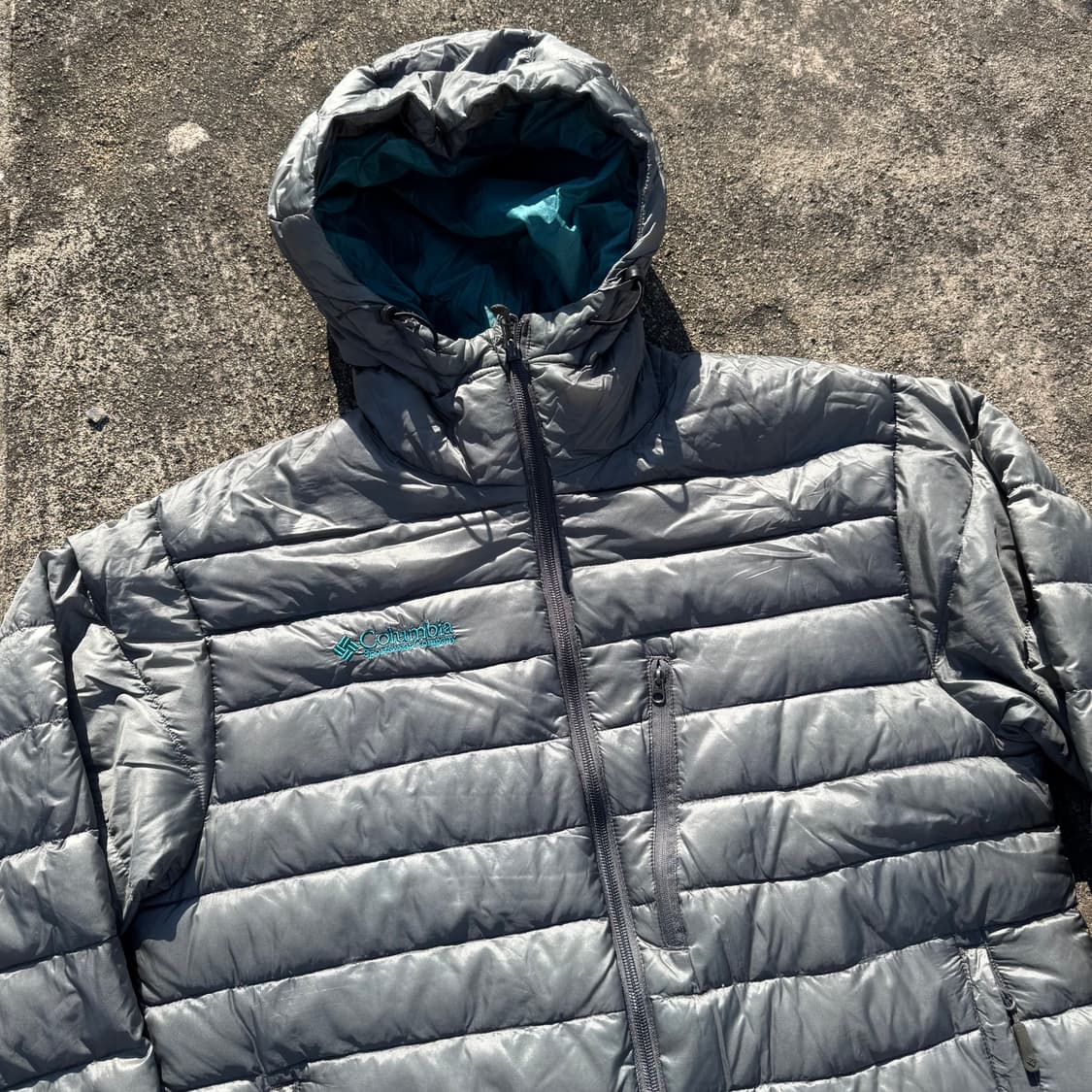 [M~L] 콜롬비아 후드 경량 패딩 상품이미지7