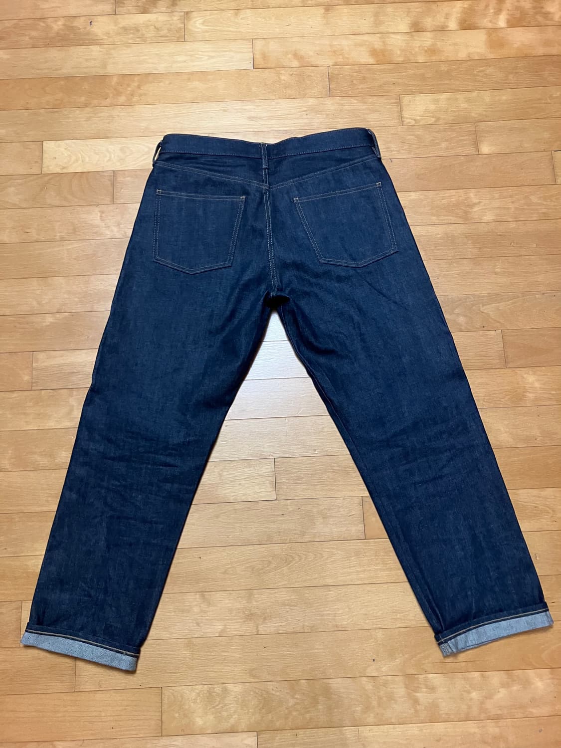 유니클로U 셀비지 레귤러피트 진 35사이즈 상품이미지2